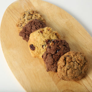 Cookies κράνμπερι λευκή σοκολάτα - Μελί Μελί